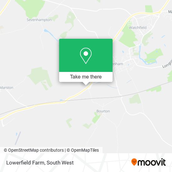 Lowerfield Farm map