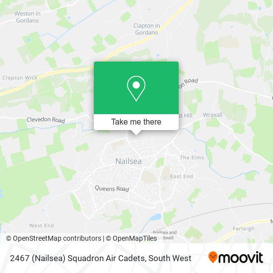 2467 (Nailsea) Squadron Air Cadets map
