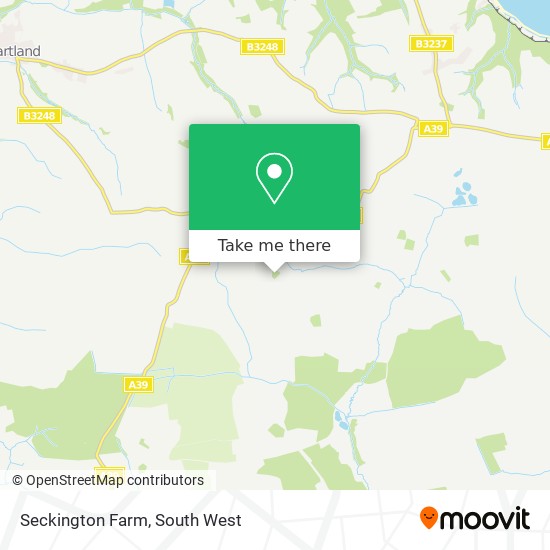Seckington Farm map