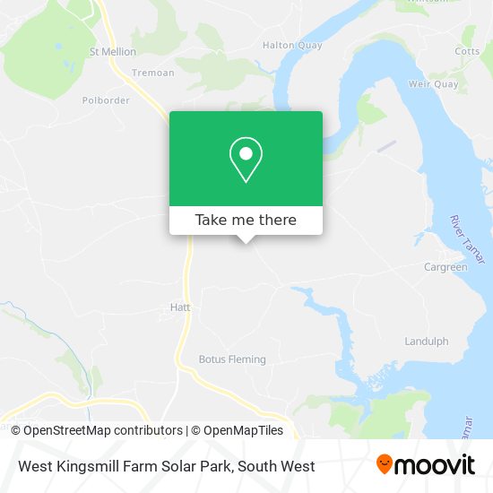 West Kingsmill Farm Solar Park map