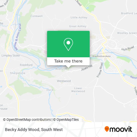 Becky Addy Wood map