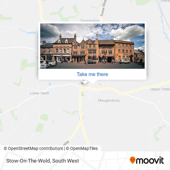 Stow-On-The-Wold map