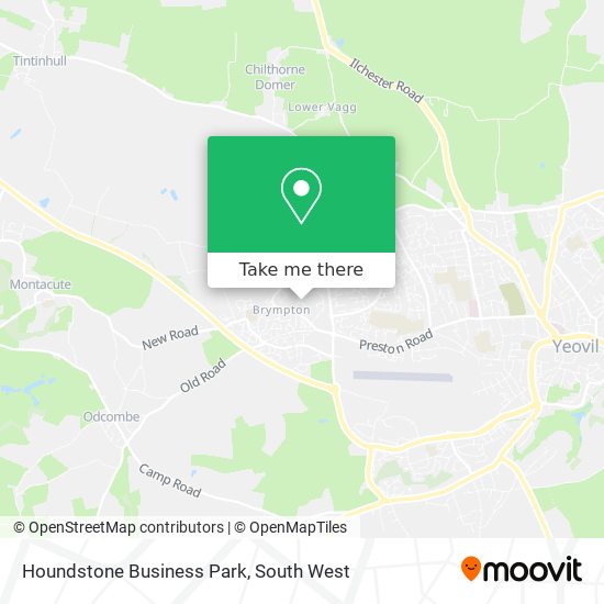 Houndstone Business Park map