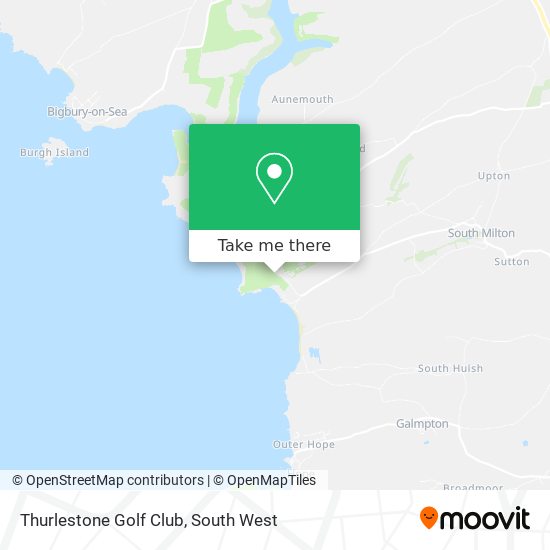 Thurlestone Golf Club map