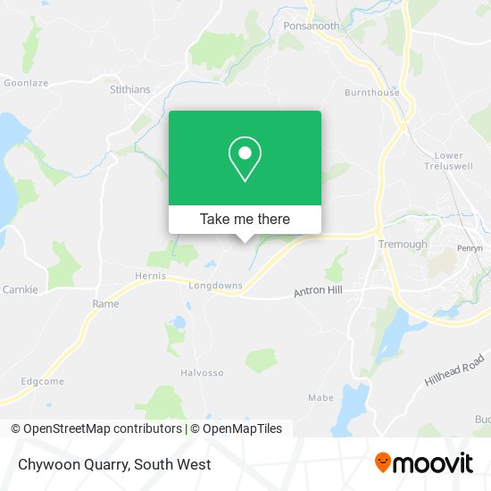 Chywoon Quarry map
