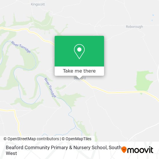 Beaford Community Primary & Nursery School map