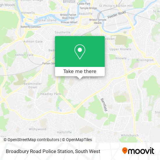 Broadbury Road Police Station map