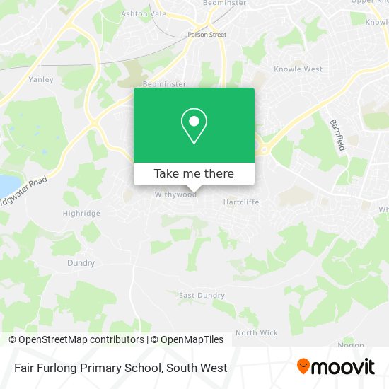 Fair Furlong Primary School map