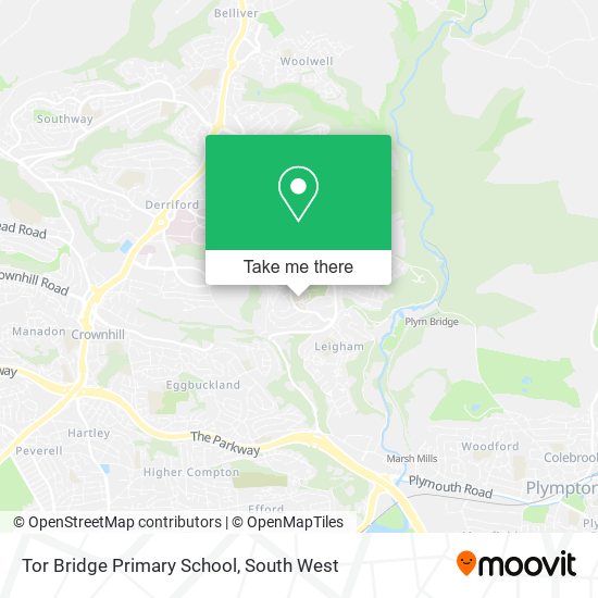 Tor Bridge Primary School map