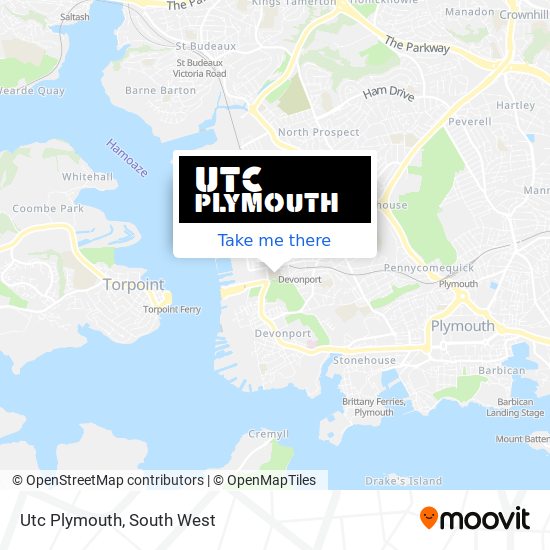 Utc Plymouth map