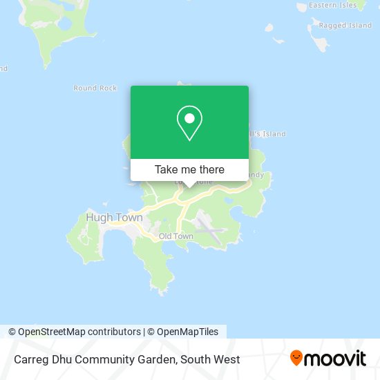 Carreg Dhu Community Garden map