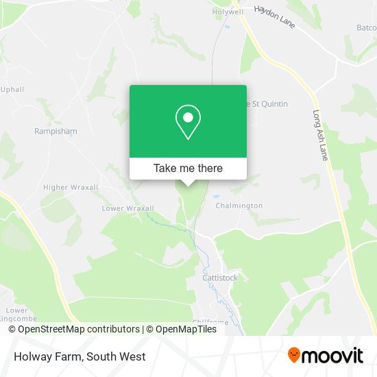 Holway Farm map