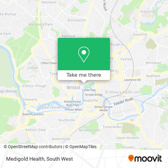 Medigold Health map