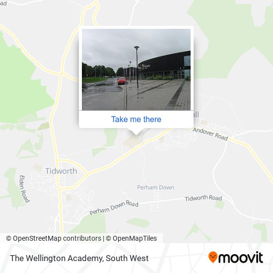 The Wellington Academy map