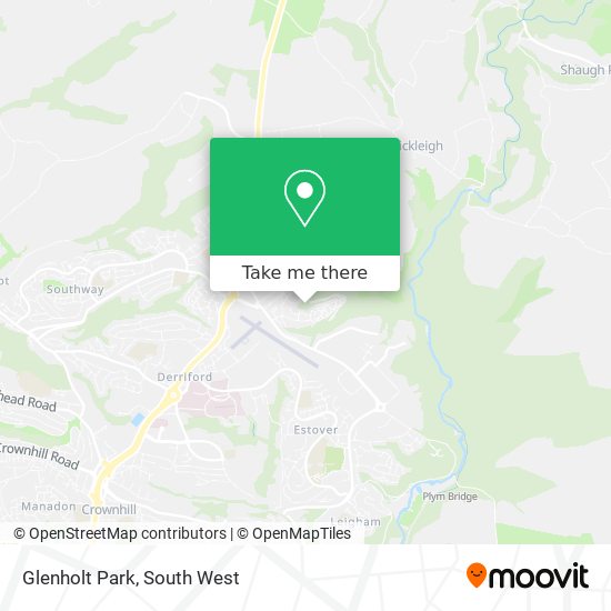 Glenholt Park map