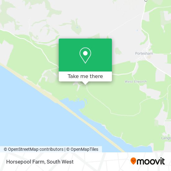 Horsepool Farm map
