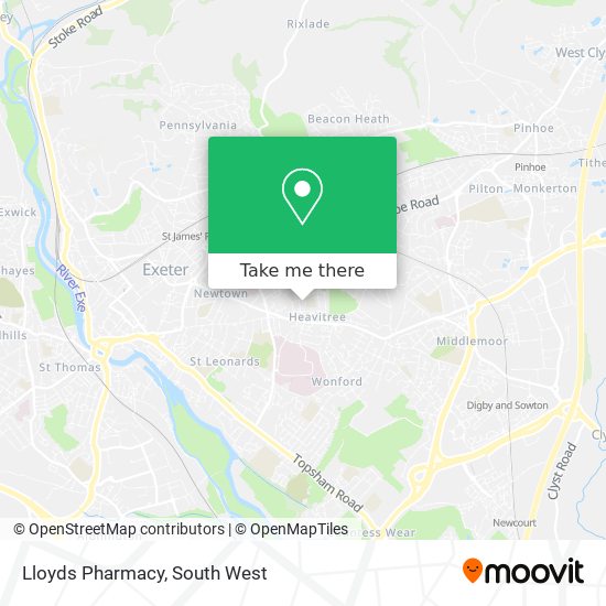 Lloyds Pharmacy map