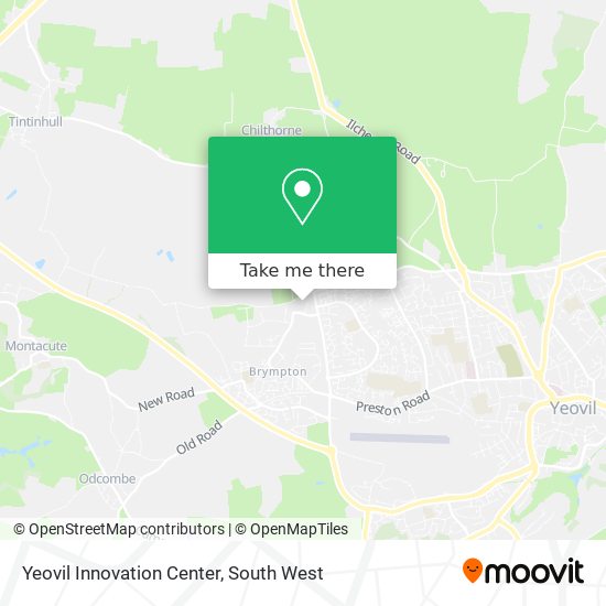 Yeovil Innovation Center map