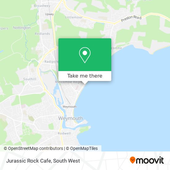 Jurassic Rock Cafe map