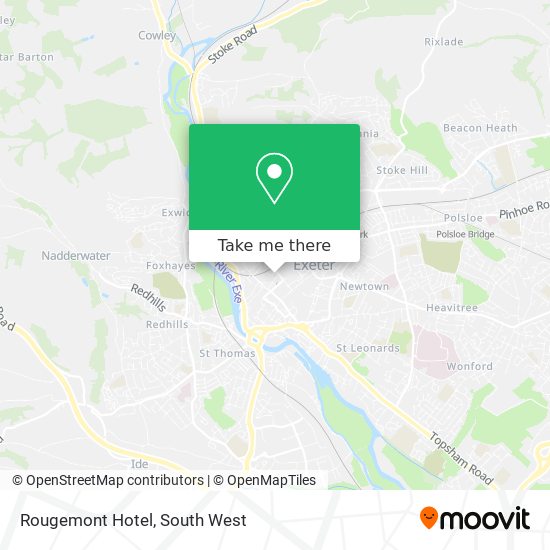 Rougemont Hotel map