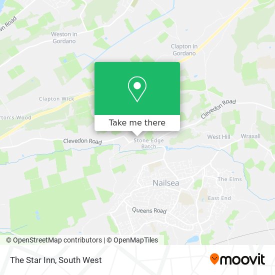 The Star Inn map