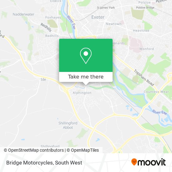 Bridge Motorcycles map