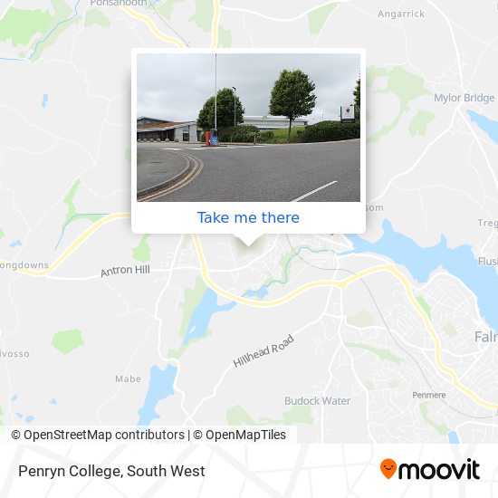 Penryn College map