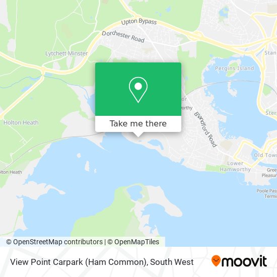 View Point Carpark (Ham Common) map