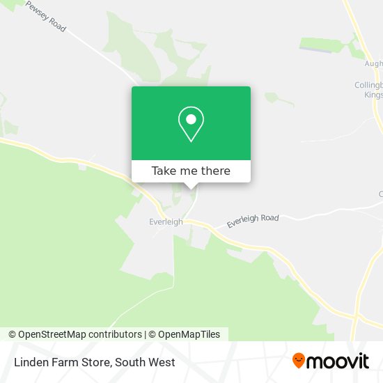 Linden Farm Store map