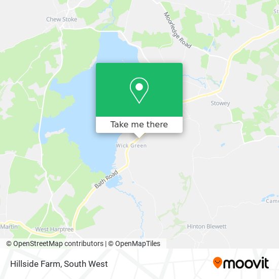 Hillside Farm map
