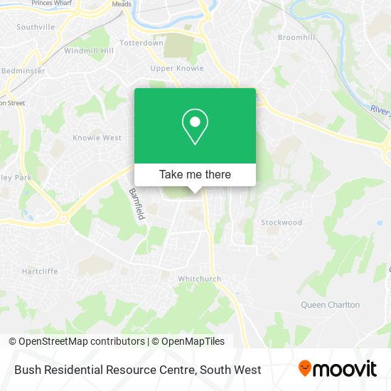 Bush Residential Resource Centre map