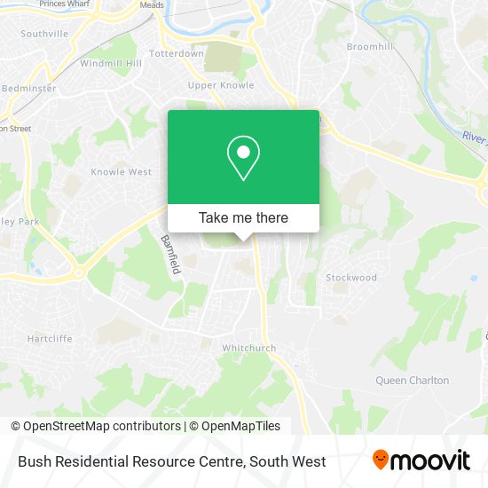 Bush Residential Resource Centre map