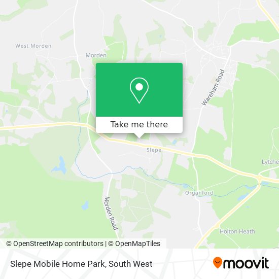 Slepe Mobile Home Park map