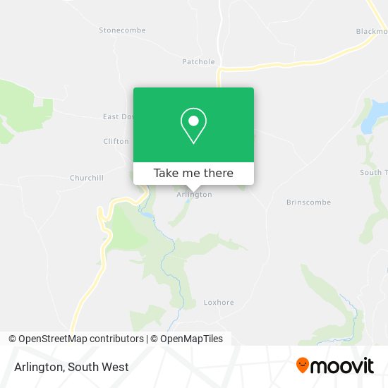 Arlington map