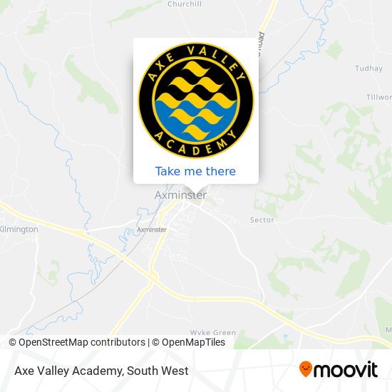 Axe Valley Academy map
