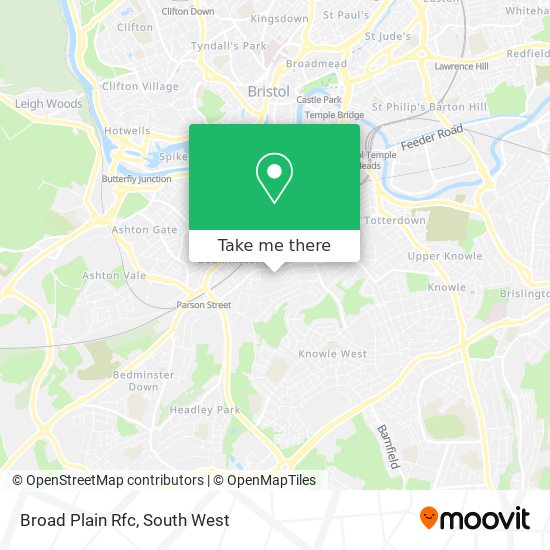 Broad Plain Rfc map