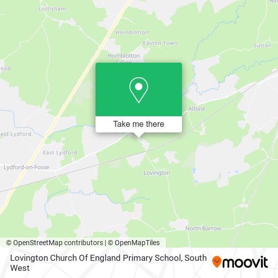 Lovington Church Of England Primary School map