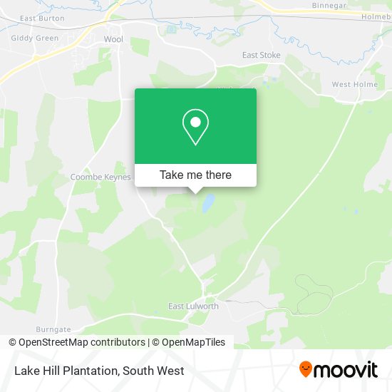 Lake Hill Plantation map
