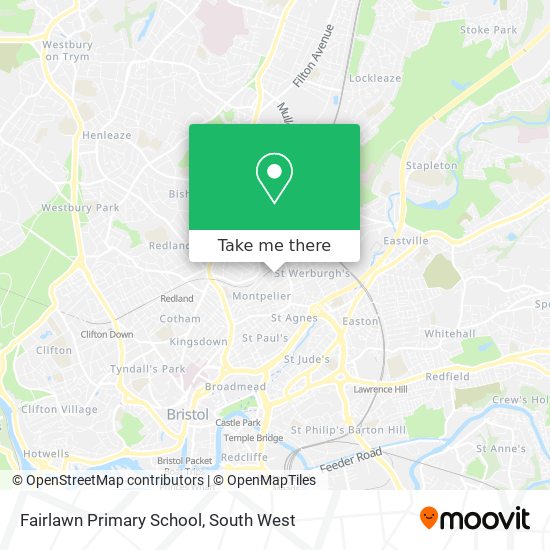 Fairlawn Primary School map