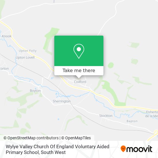 Wylye Valley Church Of England Voluntary Aided Primary School map