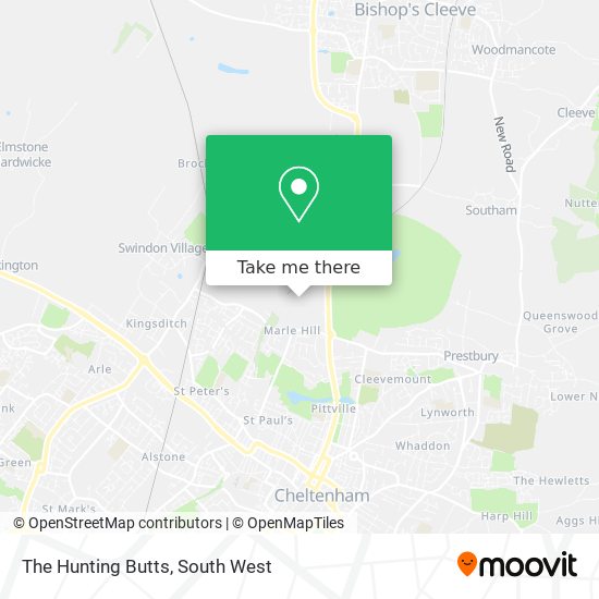 The Hunting Butts map