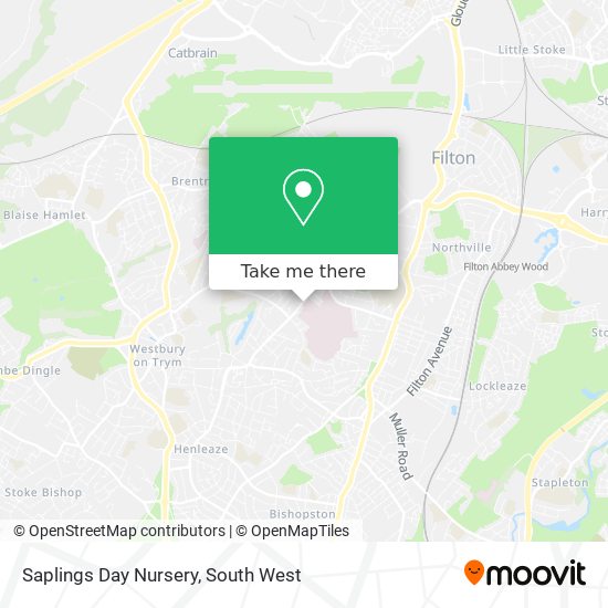 Saplings Day Nursery map
