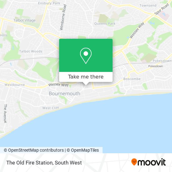 The Old Fire Station map