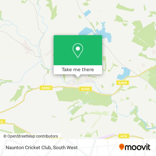 Naunton Cricket Club map