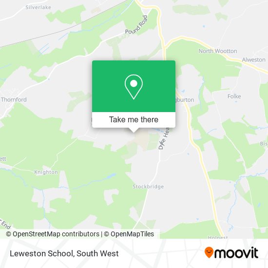 Leweston School map