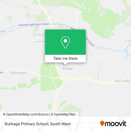 Burbage Primary School map