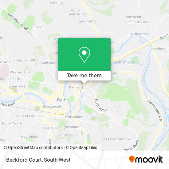 Beckford Court map