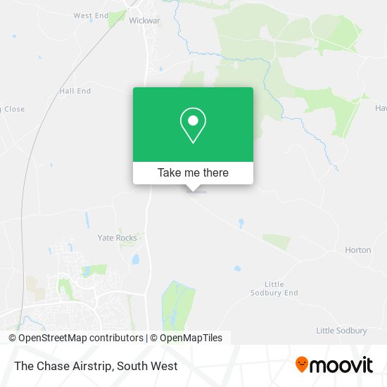The Chase Airstrip map