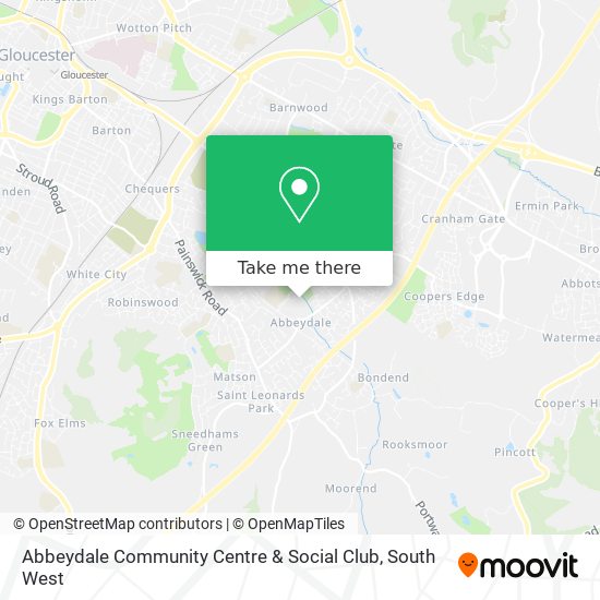 Abbeydale Community Centre & Social Club map