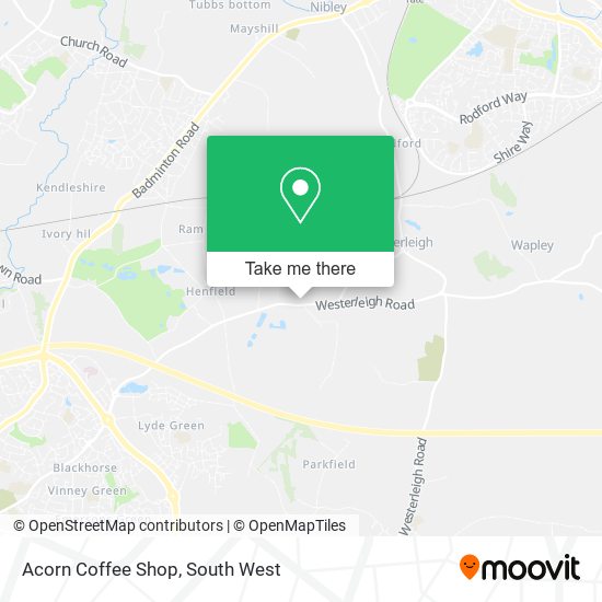 Acorn Coffee Shop map